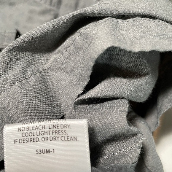 EILEEN FISHER Cinched Waist Utility Jacket in Gray - Picture 12 of 16